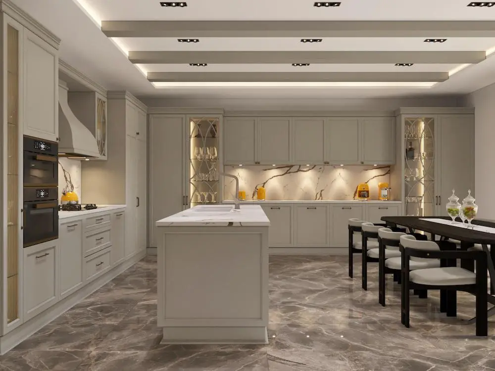 Fitted kitchen